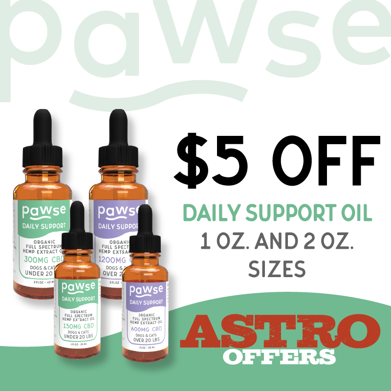 Pawse | $5.00 OFF Daily Support Oil