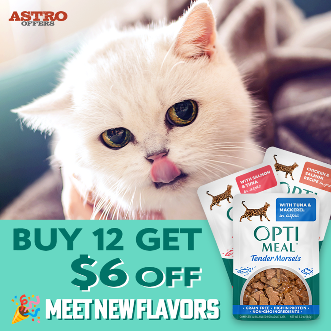 Optimeal | Buy 12, Get $6.00 OFF on 3oz Pouches