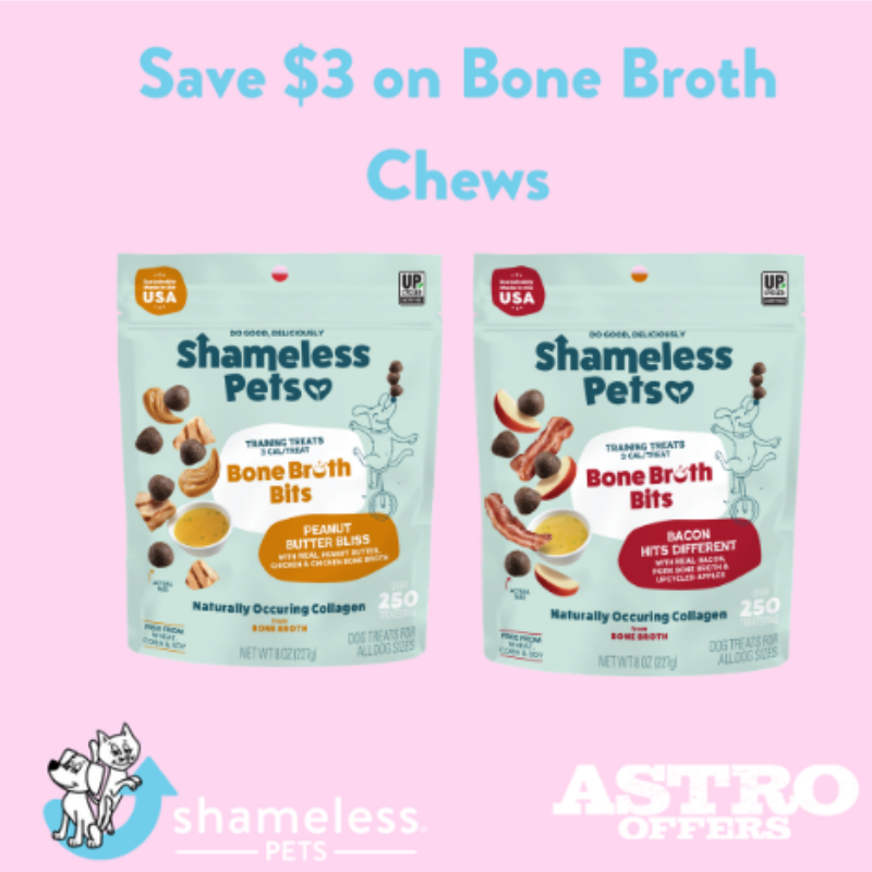 Our high-reward training treats are packed with naturally occurring collagen from bone broth, these chews are a deliciously healthy indulgence for your pup. 