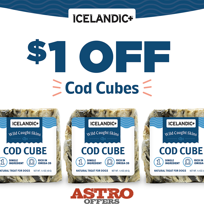 Icelandic+ | $1.00 OFF Large Cod Cubes