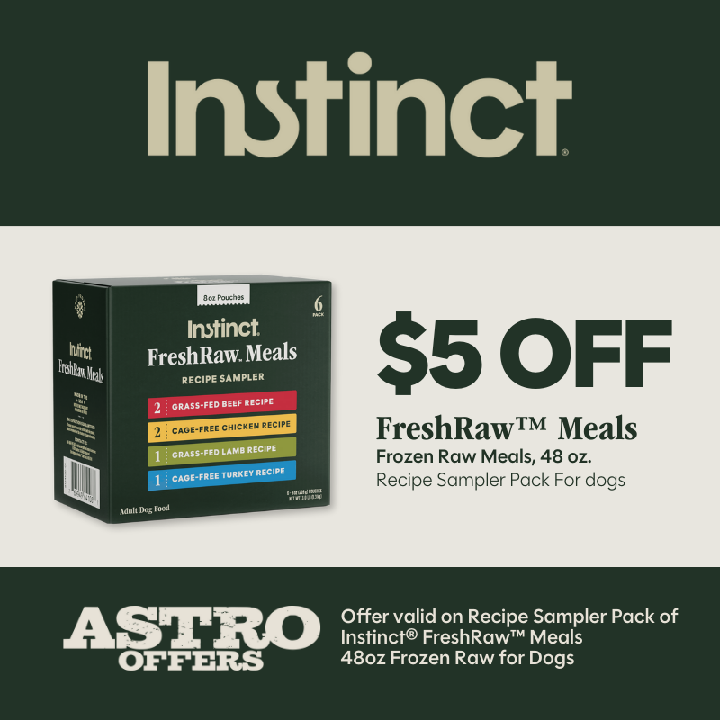 NEW! FreshRaw Meals are redefining fresh food for pets with raw, protein-packed recipes made with real, whole-food ingredients for unmatched flavor, nutrition, and health benefits in every bowl.