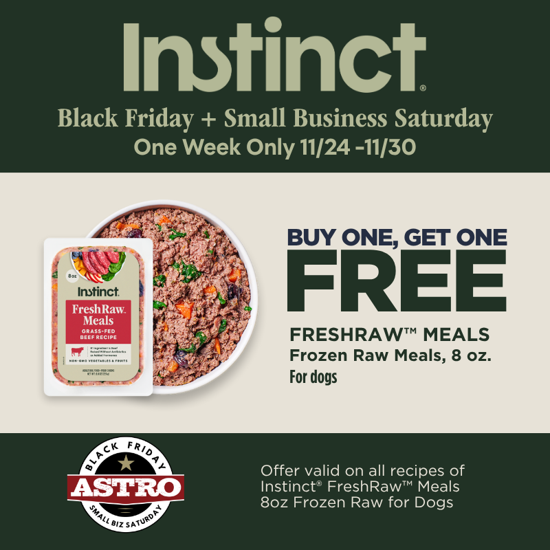 NEW! FreshRaw Meals are redefining fresh food for pets with raw, protein-packed recipes made with real, whole-food ingredients for unmatched flavor, nutrition, and health benefits in every bowl.