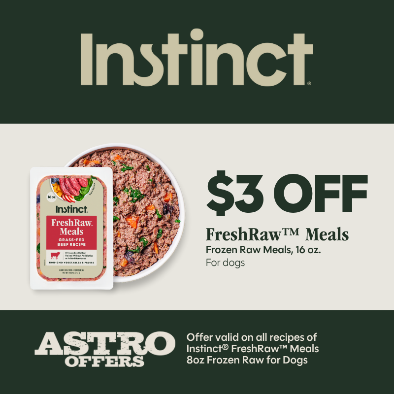 NEW! FreshRaw Meals are redefining fresh food for pets with raw, protein-packed recipes made with real, whole-food ingredients for unmatched flavor, nutrition, and health benefits in every bowl.