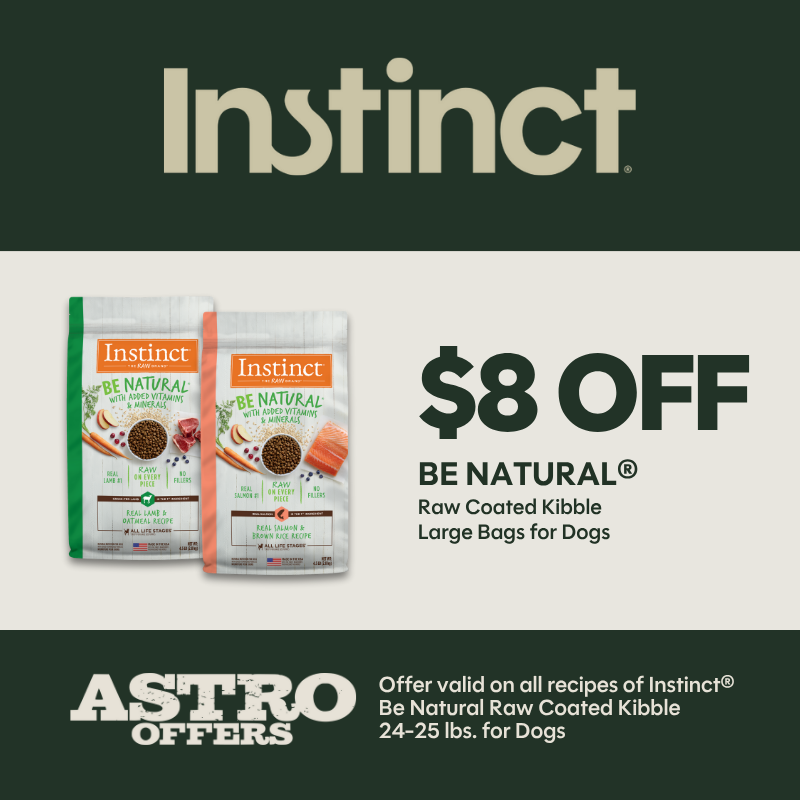 Instinct | $8.00 OFF 24-25lb Be Natural Dog Kibble