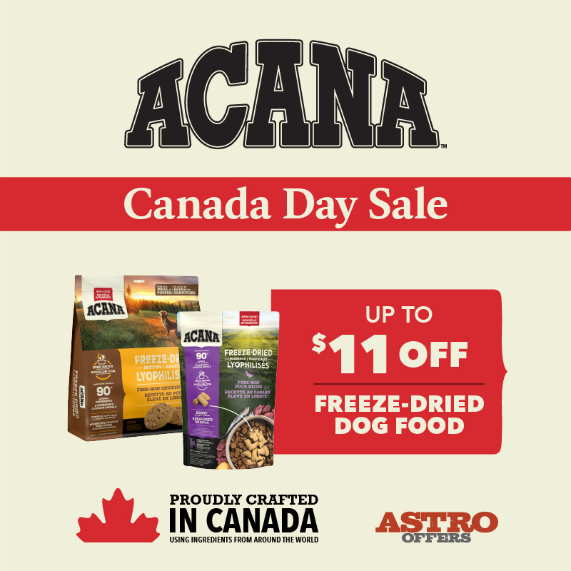With all the benefits of raw nutrition and none of the mess, ACANA Freeze-Dried Food satisfies your dogs natural cravings in a convenient, freeze-dried form. 